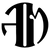Black Flashmob India Logo in plain background