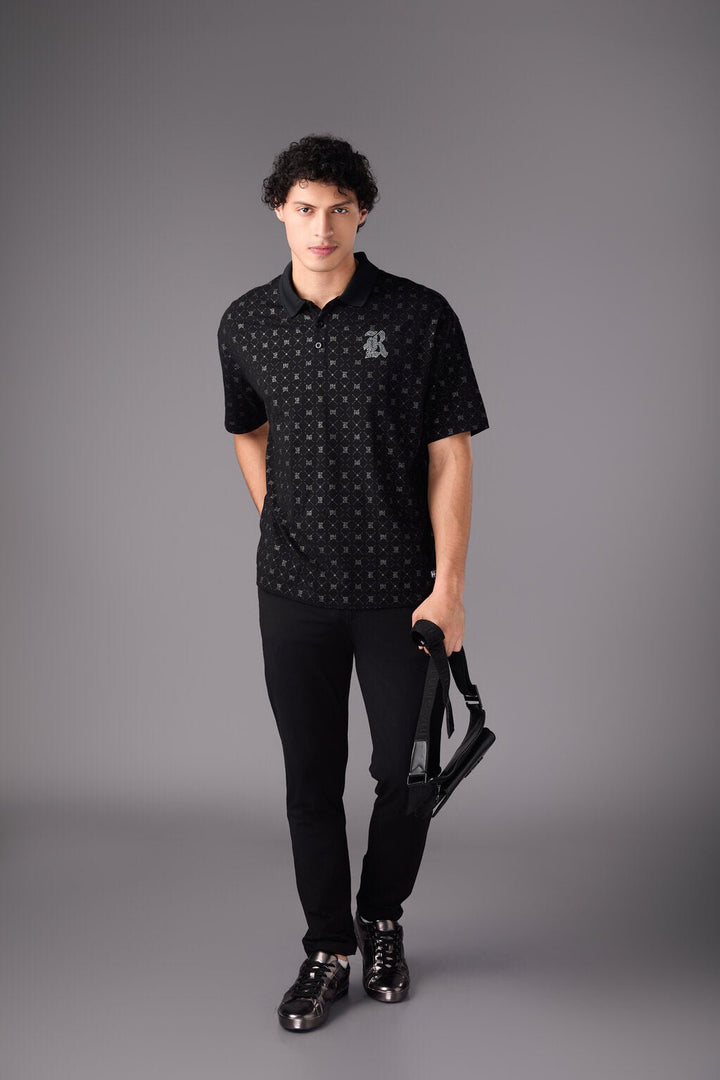 black R tshirt - Flashmob India Flashmob India