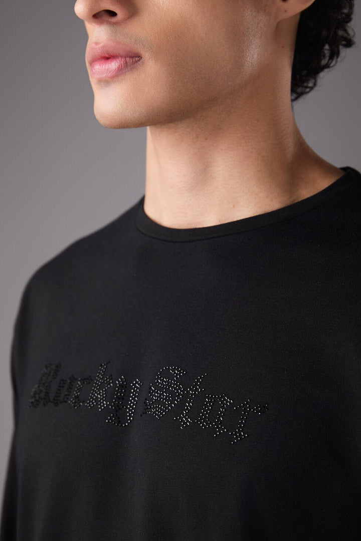 Men’s Black Long Sleeve T-Shirt - Flashmob India Flashmob India Men Top