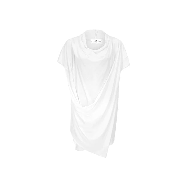 Men’s Draped Asymmetric Longline T-Shirt - Flashmob India Flashmob Nation  None