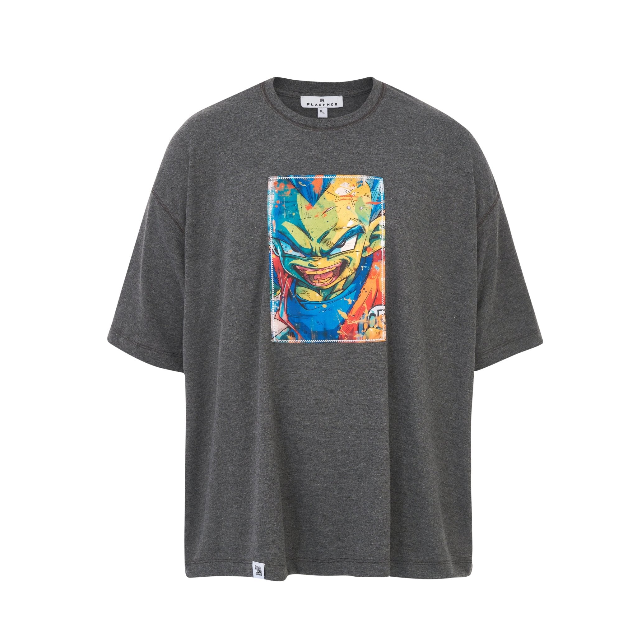 Men’s Oversized Graphic T-Shirt - Flashmob India Flashmob Nation  None Men Top
