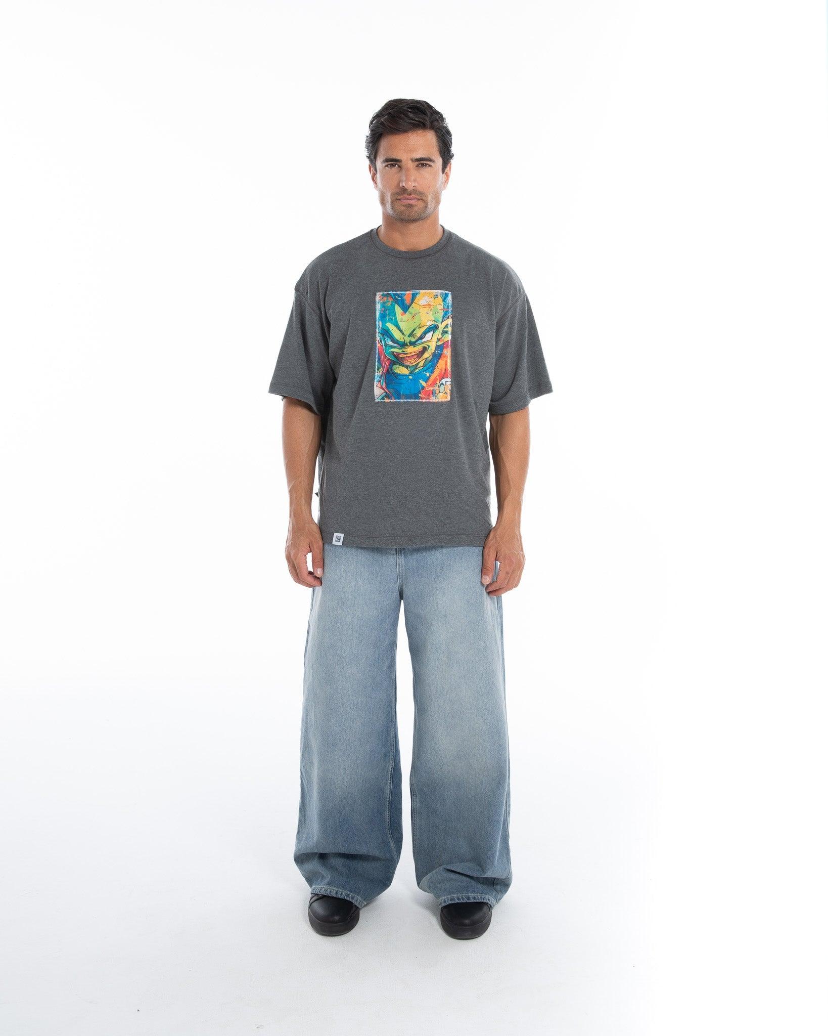 Men’s Oversized Graphic T-Shirt - Flashmob India Flashmob Nation None Men Top