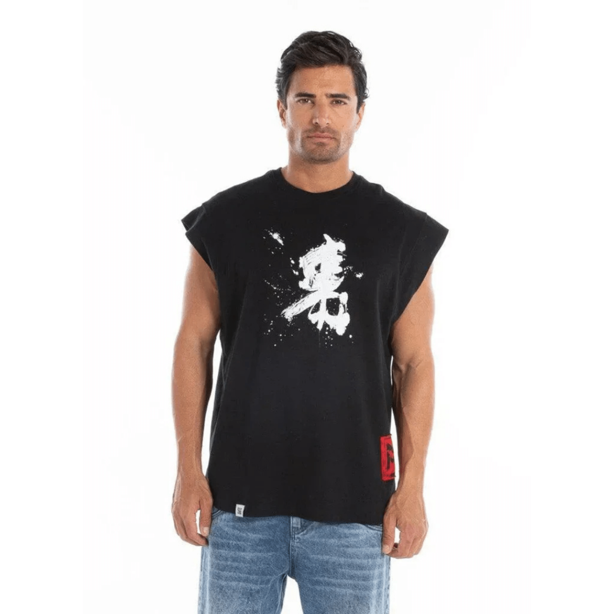 Men’s Oversized Sleeveless Tank Top - Flashmob India Flashmob Nation None Men Top