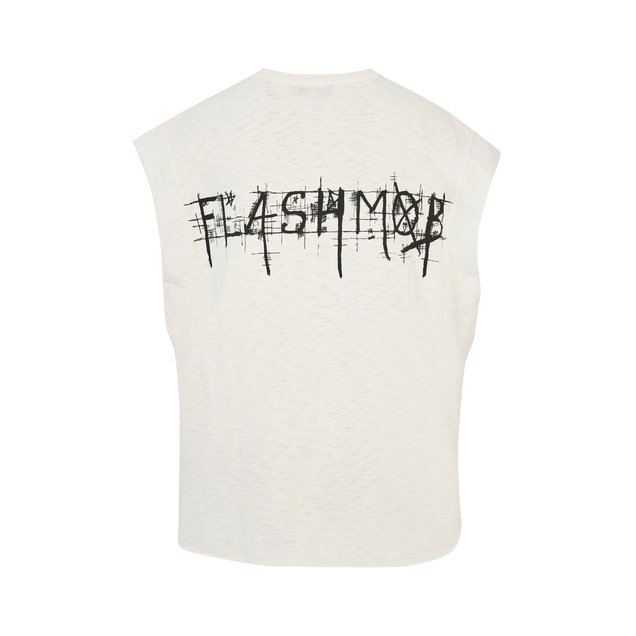 Men’s White Drop Shoulder Oversized T-Shirt - Flashmob India Flashmob Nation   Men Top