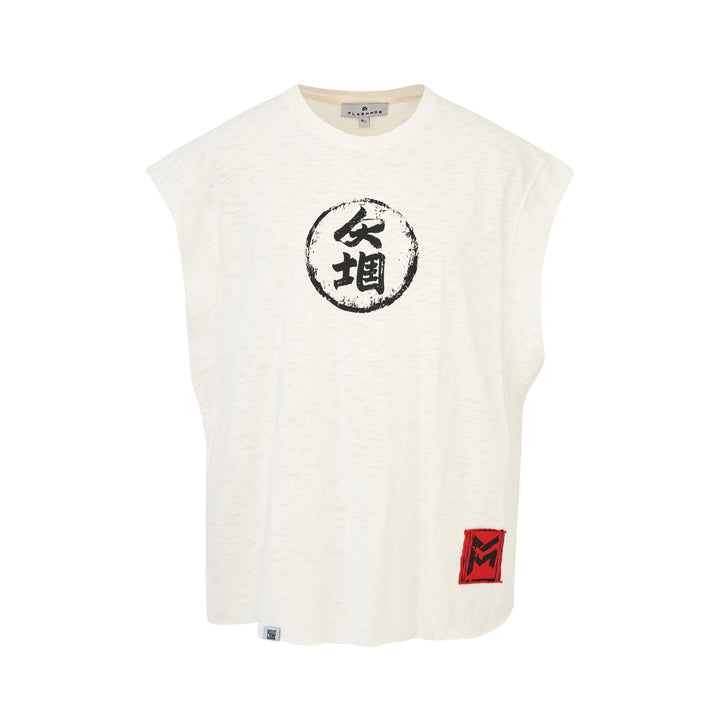 Men’s White Drop Shoulder Oversized T-Shirt - Flashmob India Flashmob Nation   Men Top