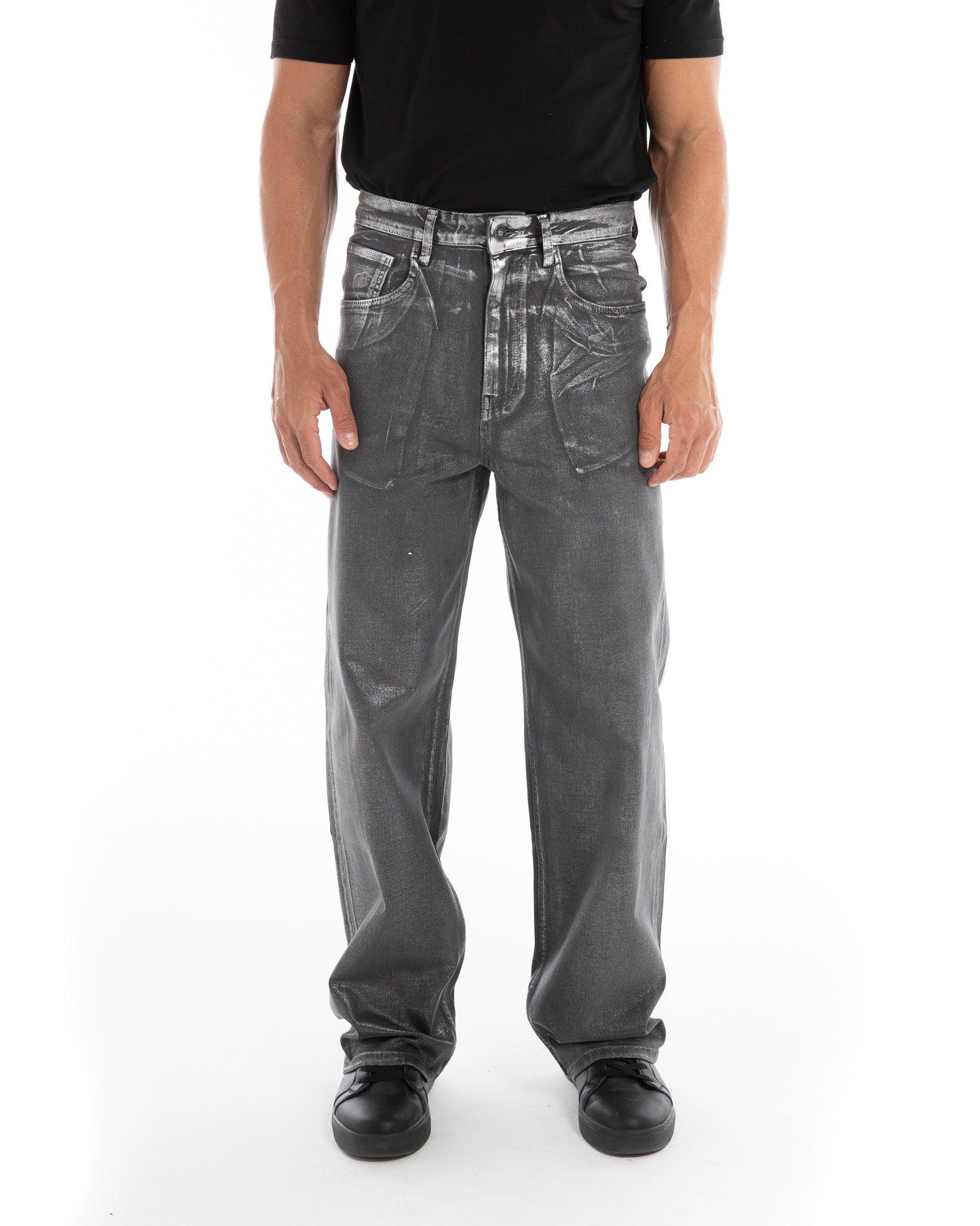 Metallic Silver Flashmob Jeans - Flashmob India Flashmob Nation None