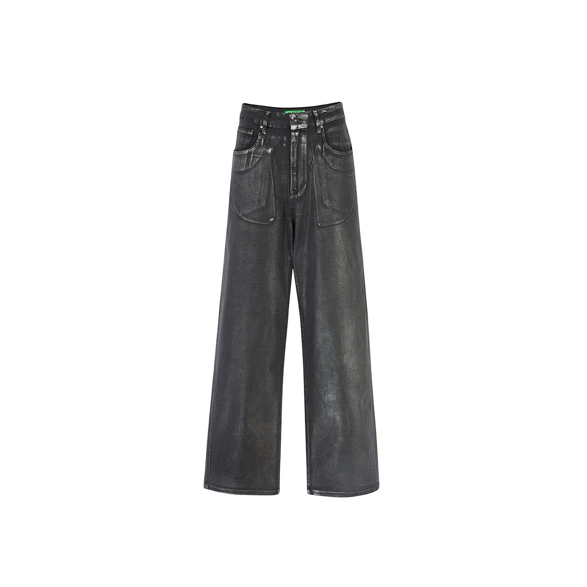 Metallic Silver Flashmob Jeans - Flashmob India Flashmob Nation  None