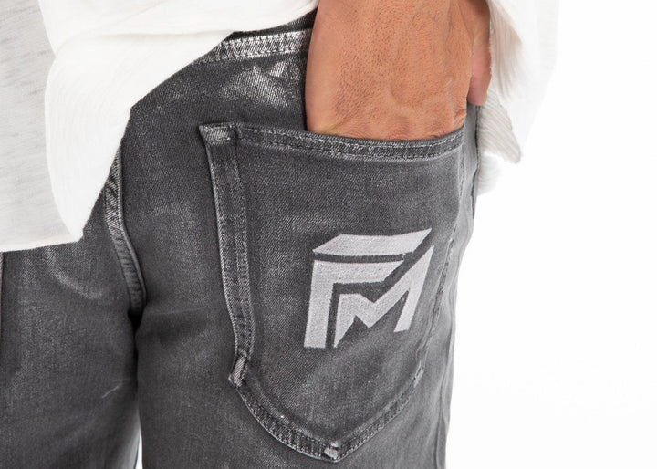 Metallic Silver Flashmob Jeans - Flashmob India Flashmob Nation None
