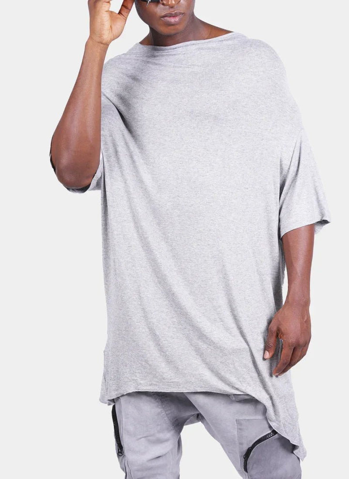 Oversized Asymmetrical T-Shirt for Men - Flashmob India Flashmob Nation