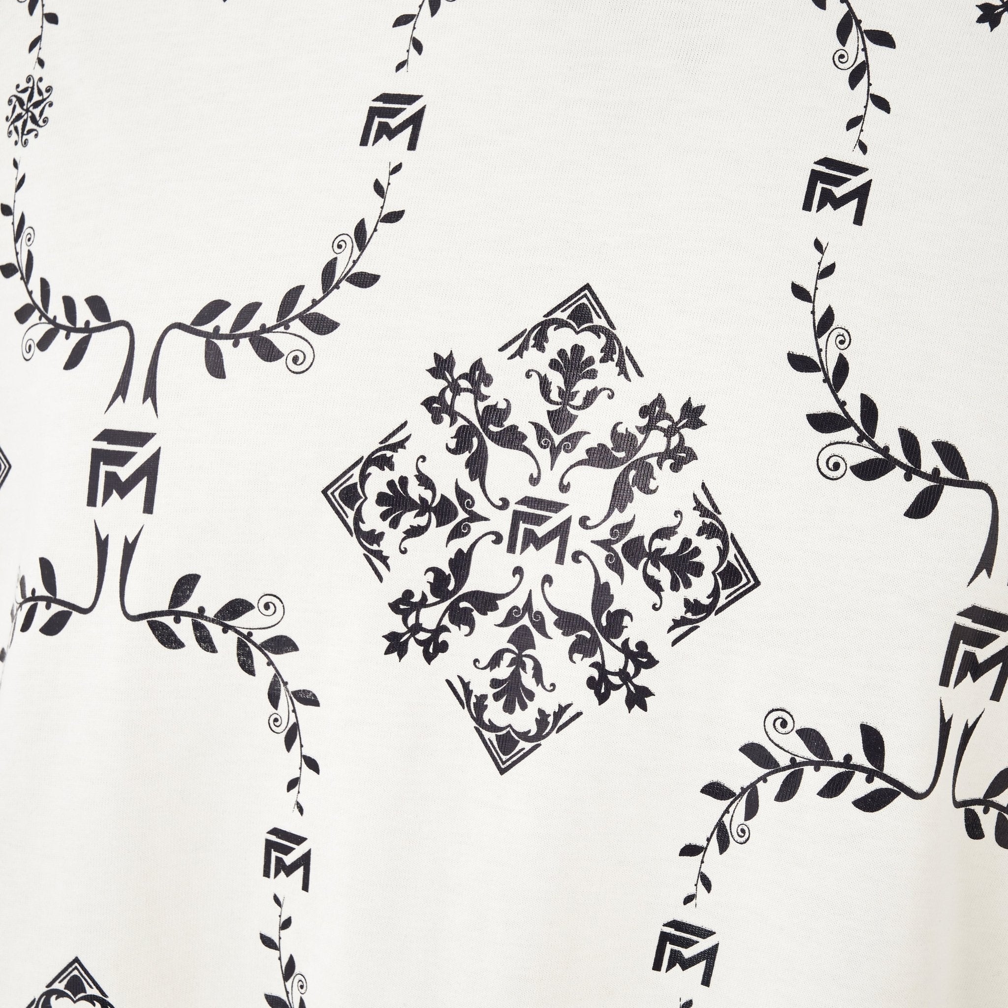 Reflective Edge Tee: Black & White Statement Wear - Flashmob India Flashmob Nation  None