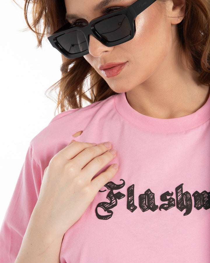 Women’s Cropped Torn Tank Top - Flashmob India Flashmob Nation None crop top