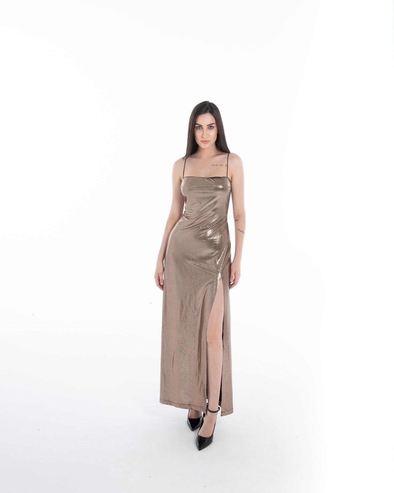 Women’s Gold Sequin Party Dress - Flashmob India Flashmob Nation None Dress
