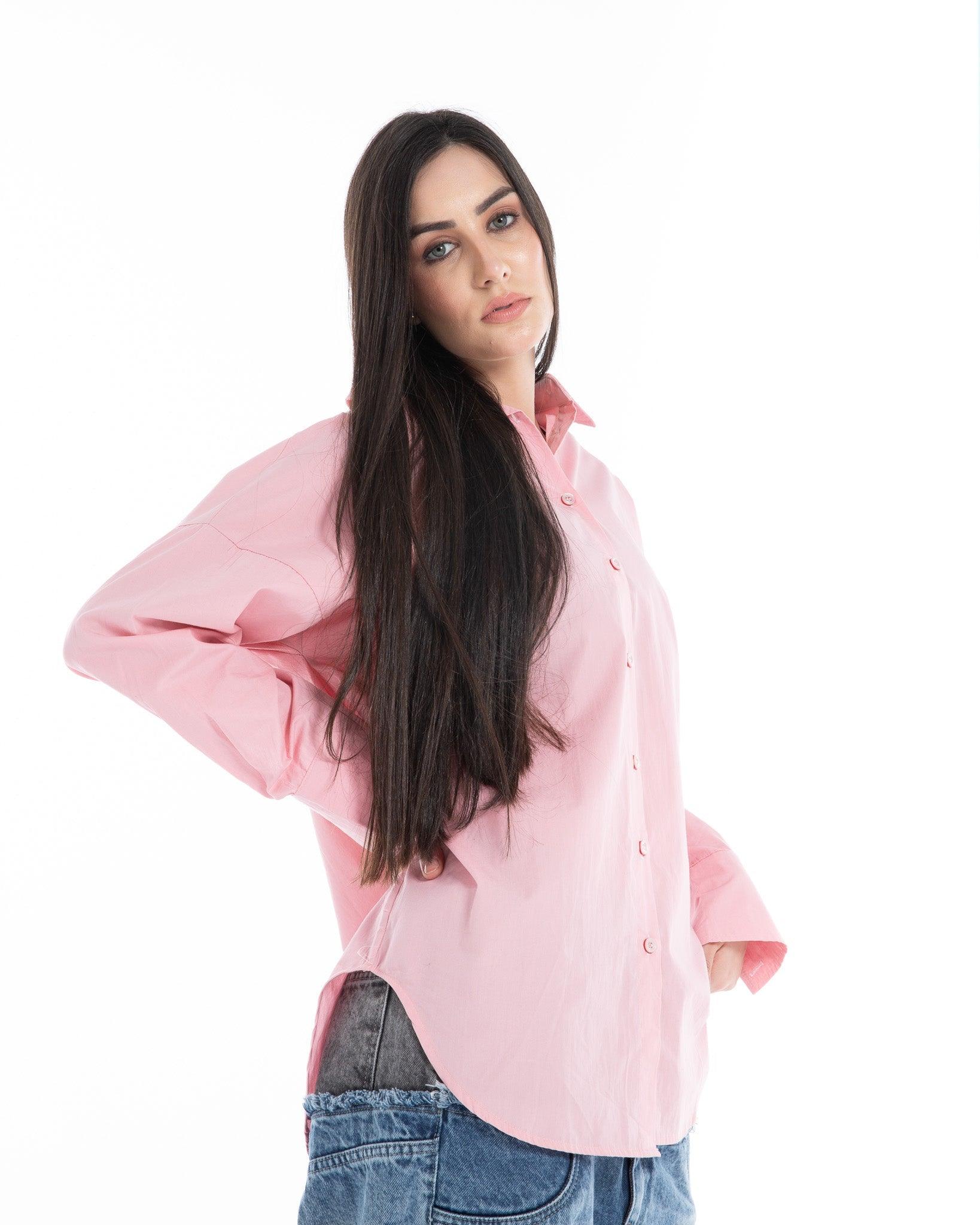 Women’s Oversized Printed Shirt - Flashmob India My Store None