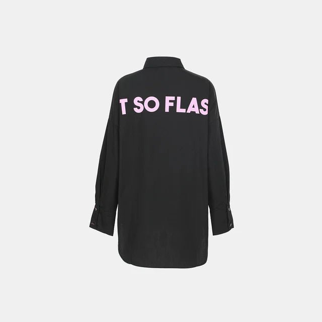 Women’s Oversized Printed Shirt - Flashmob India My Store  None