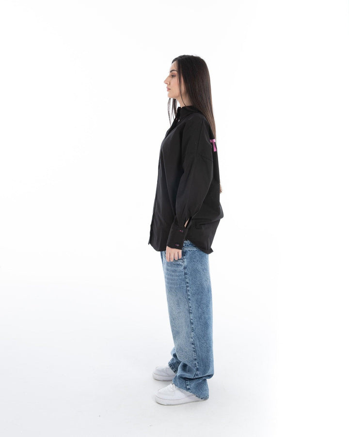 Women’s Oversized Printed Shirt - Flashmob India My Store None