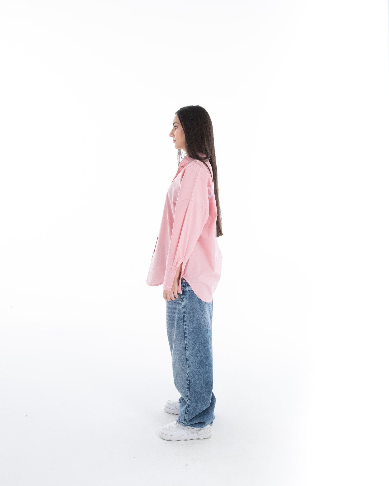 Women’s Oversized Printed Shirt - Flashmob India My Store None