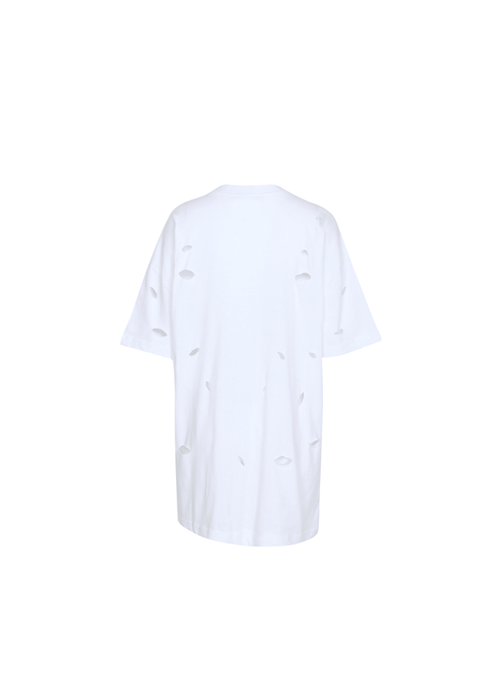 Women’s Oversized Torn Graphic T-Shirt - Flashmob India Flashmob Nation  None